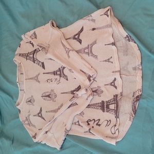 Paris Effiel Tower Knit Sweater